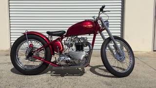 1959 Triumph TR6 Custom Bobber For Sale [upl. by Hakim843]