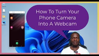 How to turn your phone camera to webcam for live streaming or second camera for OBS studio [upl. by Ralyt72]