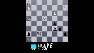 Daily Chess Puzzle  Easy One chess chesspuzzle checkmate chesstactics [upl. by Cerracchio]