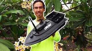 RC Fishing Boat Review  URUAV 20115  Flytec 20115 RC Fishing Boat [upl. by Ludwig]