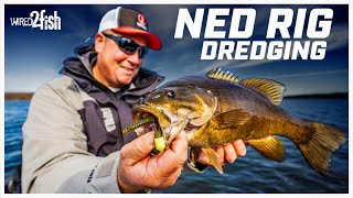 Fall Ned Rig Tactics for Deep Water Smallmouth Bass [upl. by Llet]