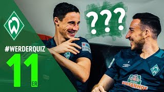 WERDERQUIZ 11er  Kevin Möhwald amp Marco Friedl  SV Werder Bremen [upl. by Learsi172]