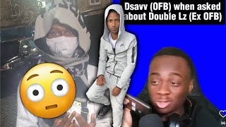 DSavv OFB Just Dissed Double Lz 🫣😳 [upl. by Assirek]