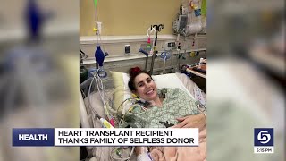 Utah mom transplant recipient meets family of organ donor [upl. by Penelopa]