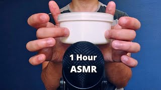 ASMR 1 Hour of Fast amp Aggressive Rhythmic Tapping no talking looped [upl. by Urissa]