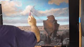 Painting Castle Crag in Oils Vol 2 [upl. by Leeanne]