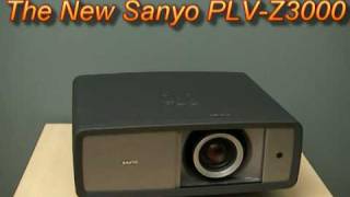 The New Sanyo PLVZ3000 1080P HD Home Theater Projector  Replaces Sanyo PLVZ2000 [upl. by Dorej]