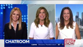 Amber Sherlock  9 News Presenter Gets Stuck Into Colleague Full Version [upl. by Adraynek]