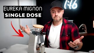 FIRST LOOK Eureka Mignon Single Dose ORO Unboxing amp First Impressions [upl. by Airod]