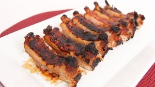 BBQ Baby Back Ribs Recipe  Laura Vitale  Laura in the Kitchen Episode 599 [upl. by Adnohr]