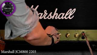 Marshall JCM800 2203 Top 5 Part 3 [upl. by Ocir710]