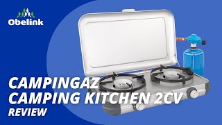 Campingaz Camping Kitchen 2CV kooktoestel review  Obelink [upl. by Oicnerolf211]