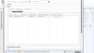 Dynamics AX 2012 Trade  Sales Orders  Picking and Packing [upl. by Medardas543]