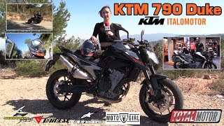 KTM 790 Duke A2  Prueba  Test  Review en español  Total Motor TV [upl. by Macmahon]