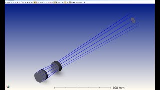 Ansys Zemax  Combination of lenses simulation [upl. by Yeliw499]