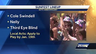 Lineup announced for SunFest 2024 [upl. by Crudden]