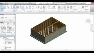 Autodesk Revit  Sheathing on First Floor Framing system Floors [upl. by Nudd]