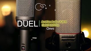 Austrian Audio OC818 vs Gefell UMT70s in Omni  Microphone Duels [upl. by Sitruc]