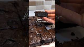 FUDGY BROWNIES fudgybrownie fudgybrownierecipe brownies shorts fyp fypyoutube [upl. by Ddene190]