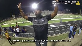 HighSchool Band Director Tasered After Police Say He Refused to Stop Performance  Storyful [upl. by Ilysa]