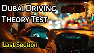 RTA Theory Test Mock Test for Dubai Taxi Driver Last Section theorytest rtatheorytest [upl. by Johan]