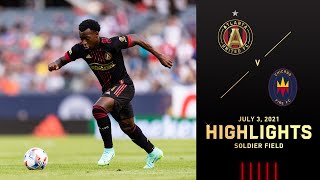 Match Highlights Atlanta United vs Chicago Fire FC  July 3 2021 [upl. by Irfan]