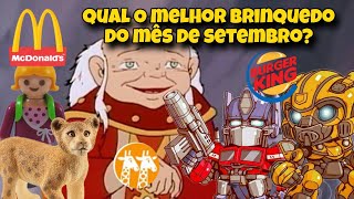 Porque Giraffas é o melhor brinquedo que McDonalds e Burger King juntos no mês de setembro de 2024 [upl. by Lj871]