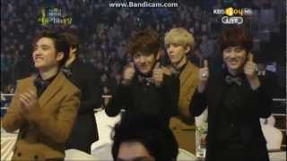 130131 EXO during SJ speech [upl. by Jamey]