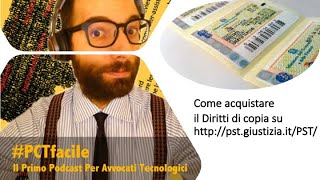 Come acquistare le Marche telematiche per diritti di copia howto pct [upl. by Ispep]