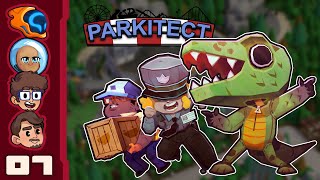 Is This Parkitect Or Prison Architect  Lets Play Parkitect Multiplayer  Part 7 [upl. by Yeffej]