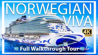 Norwegian Viva  Full Walkthrough Cruise Ship Tour  BRAND NEW 2023  New Race Car Track on Board [upl. by Oscar270]