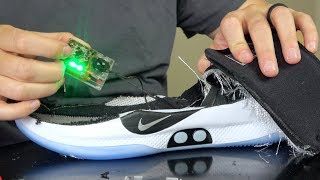 Whats inside Worlds First Self Lacing Basketball Shoes [upl. by Aric]