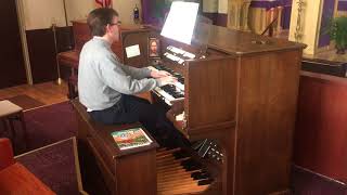 Rigadoun by Andre Campra on Allen Organ [upl. by Azer544]