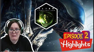 Alien Isolation  Episode 2 HIGHLIGHTS [upl. by Lahtnero]