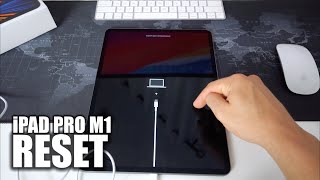 How To Reset amp Restore your M1 Apple iPad Pro 2021  Factory Reset [upl. by Des]