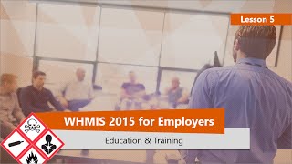 WHMIS 2015 Education and Training Part 5 [upl. by Adnavoj]