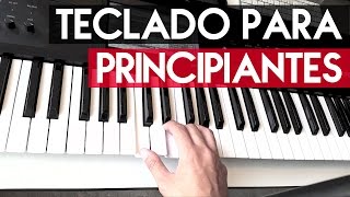 Clases de Teclado para Principiantes  Tutorial de Teclado Gratis  Como Tocar Teclado [upl. by Quick]