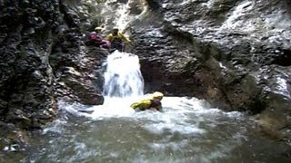 Wildwasser Funsport Canyoning Cortina dAmpezzo 1  Abenteuer Alpin 2012 Folge 61 [upl. by Ralyat]