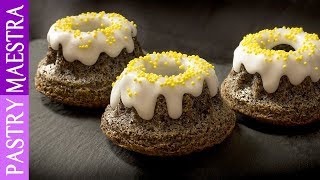 Mini Poppy Seed Bundt Cakes  Pastry Maestra [upl. by Aynnek593]