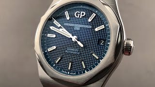 GirardPerregaux Laureato 810101143111A GirardPerregaux Watch Review [upl. by Wilbert783]