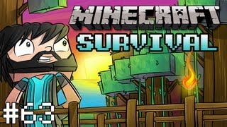 Minecraft  Survival  Part 63  Witches Are Afraid Of Me [upl. by Hsetih935]