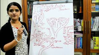 DEVELOPMENT OF THE AORTIC ARCHESwith MCQsDR ROSE JOSE MD [upl. by Valeda955]