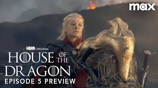 HOUSE OF THE DRAGON SEASON 2  EPISODE 5 PROMO TRAILER  Max [upl. by Olifoet]