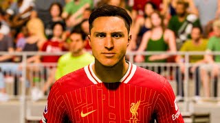 EA Sports FC 25  Liverpool Vs Nottingham Forest  Premier League 2425 Matchday 4  Full Match [upl. by Absalom]