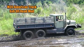 M35A3 Cargo Truck Military Vehicles 6x6 Off Road Mud [upl. by Snehpets]