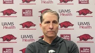 Eric Musselman postgame  Mississippi State 71 Arkansas 67 [upl. by Llehcar]