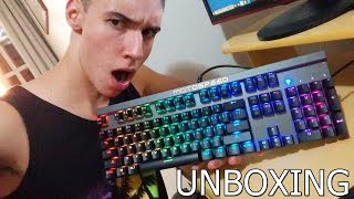 UNBOXING TECLADO MECÂNICO MOTOSPEED CK103 [upl. by Marola]