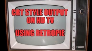 RetroPie Video Manager app to get CRT feel [upl. by Teufert]