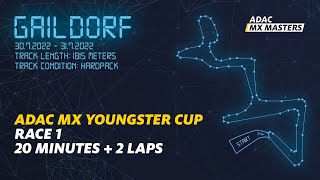 2022 Gaildorf Race 1 ADAC MX Youngster Cup [upl. by Aicnatsnoc]