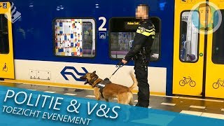 EEN DIENST MEE MET VampS  TOEZICHT STATION ARNHEM  INZET WAPENSTOK TIJDENS RUZIE [upl. by Ranitta788]